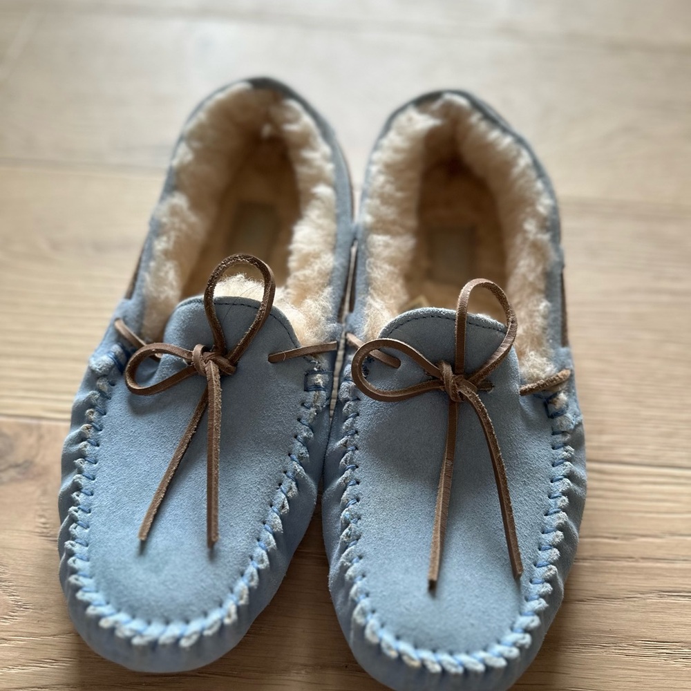 UGG Women's Moccasins in Blue and Tan